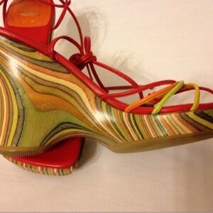 Stuart Weitzman Zoya Vieenrose sandals. collector Vintage size 38 (8) Worn once